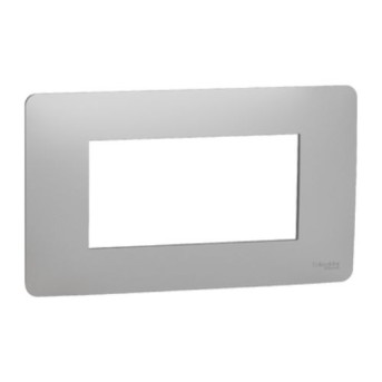 NU210430 New Unica Rama 4 module Aluminiu - NU210430 - 3606489452728