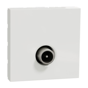 PRZ NU346218 New Unica Priza TV tata 1.5dB 2 module Alb - NU346218 - 3606489467869