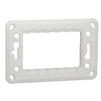 Suport pentru sistemul de rame NU7103P 3 module plastic - NU7103P - 3606489458287