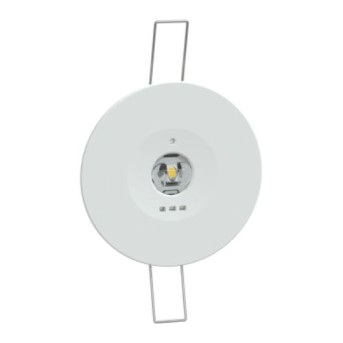 OVA48952 Exiway Dicube LED 1.5H escape route Mentinut/Nementinut 20m Alb IP42 - OVA48952 - 3606486433270
