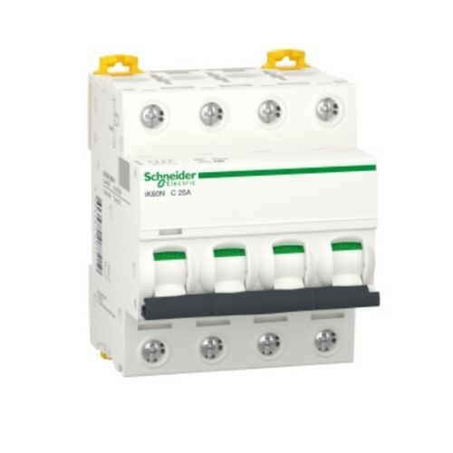 DJC A9K24425 Disjunctor tetrapolar 25A C 6KA 4M - A9K24425 - 3606480087219
