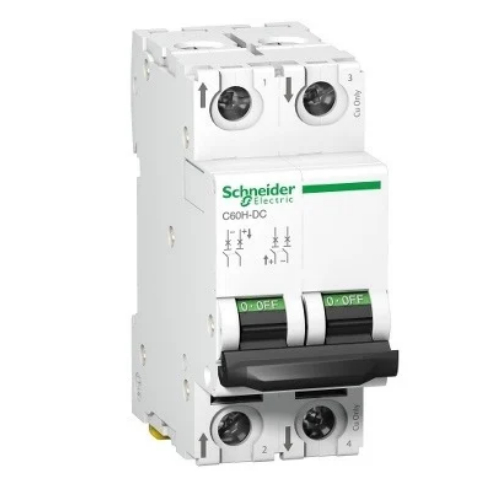 DJC A9N61537 C60H-DC Disjunctor bipolar 40A C 6KA 2M - A9N61537 - 3606480424359