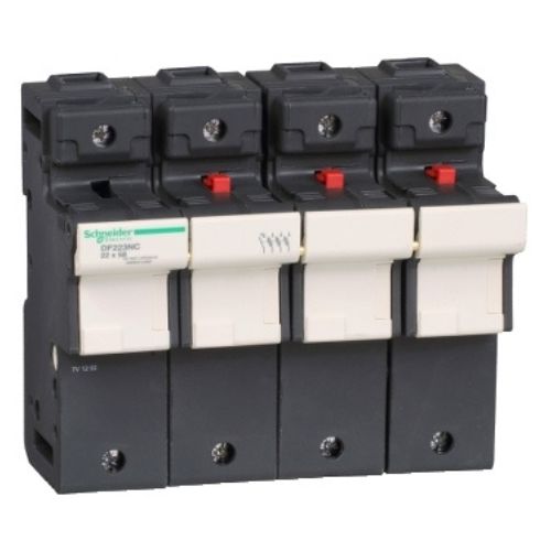 DF223NC Suport siguranta 3P N 125A pentru fuzibil 22x58mm - DF223NC - 3389119407533