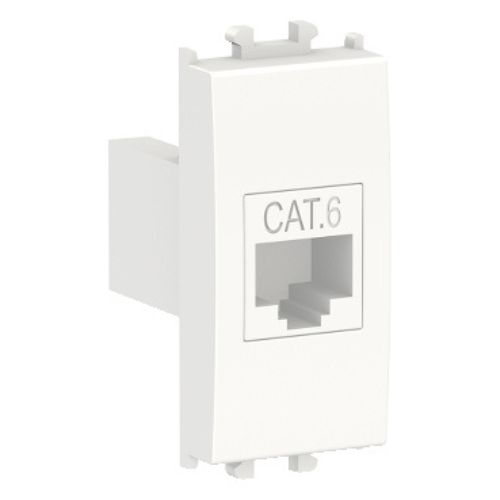 PRZ LMR6233001 Easy Styl Priza RJ45 UTP cat 6 1 modul Alb - LMR6233001 - 3606489428921