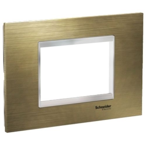 LMR7723038 Easy Styl Rama inox 3 module Bronz/Crom - LMR7723038 - 3606489841553