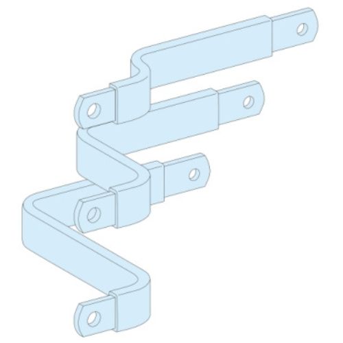 LVS04423 Conexiune fixa orizontala 3P 250A pentru NSX250 - LVS04423 - 3606481867490