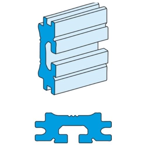 LVS04564 Bara profilata 16000A L2000 - LVS04564 - 3606481870582
