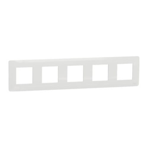 NU201018 New Unica Rama 2+2+2+2+2 module Alb - NU201018 - 3606489452483