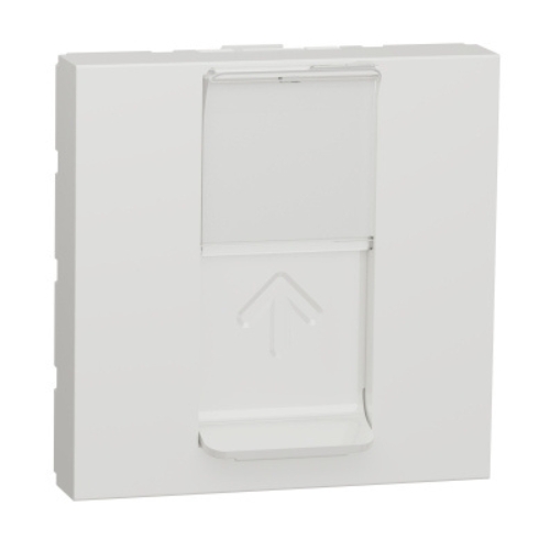 PRZ NU341718 New Unica Priza RJ45 STP cat 6 2 module Alb - NU341718 - 3606489466831