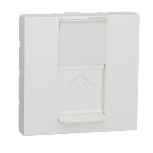 PRZ NU344918 New Unica Priza RJ45 FTP cat 6a 1 modul Alb - NU344918 - 3606489467470