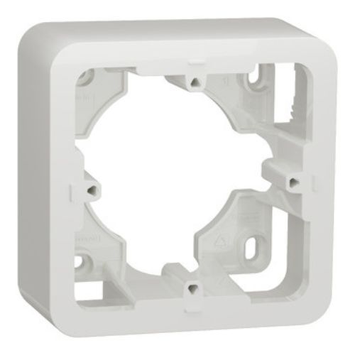 NU840218 New Unica Carcasa aparenta 1 post Alb - NU840218 - 3606489458485