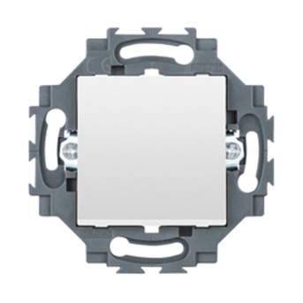 Intrerupator Dahlia cu LED 1P 10A, Alb - GW35002W - 8011564862418