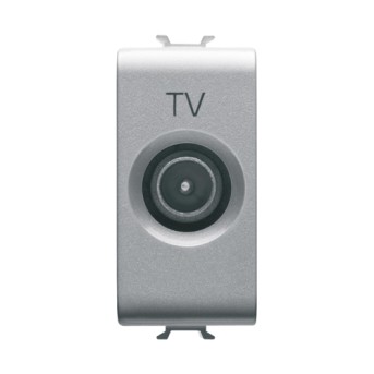 Priza TV Direct Tata 1 modul CH/Gri Titan - GW14361 - 8011564266742