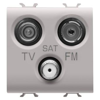 PRZ GW13382 Priza TV-SAT-FM CH/Bej Satin - GW13382 - 8034035072987 PRZ GW13382 Priza TV-SAT-FM CH/Bej Satin - GW13382 - 8034035072987