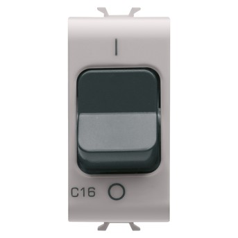 GW13468 Intrerupator 1P+N C16 3KA 230V AC 1 modul CH/Bej Satin - GW13468 - 8034035073311 GW13468 Intrerupator 1P+N C16 3KA 230V AC 1 modul CH/Bej Satin - GW13468 - 8034035073311