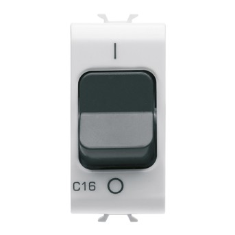 GW15468 Intrerupator 1P+N C16 3KA 230V AC 1 modul CH/Alb Satin - GW15468 - 8034035076015 GW15468 Intrerupator 1P+N C16 3KA 230V AC 1 modul CH/Alb Satin - GW15468 - 8034035076015