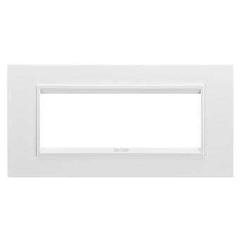 GW16206YB Rama Lux monocrom 6 module CH/Alb - GW16206YB - 8034035077685 GW16206YB Rama Lux monocrom 6 module CH/Alb - GW16206YB - 8034035077685