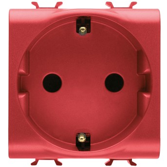 PRZ GW10251AB Priza cu Protectie DE 250V 16A 2P+T 2 module Rosu CH/Antibacterian - GW10251AB - 8034035079733 PRZ GW10251AB Priza cu Protectie DE 250V 16A 2P+T 2 module Rosu CH/Antibacterian - GW10251AB - 8034035079733
