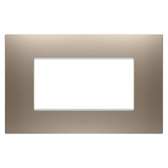 GW16004BR Rama Ego 4 module CH/Bronz - GW16004BR - 8034035100598