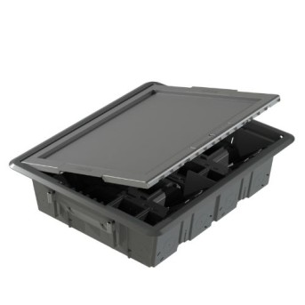 Doza pardoseala 16x2=32 module 364x98x320 - GW24607 - 8011564787834 Doza pardoseala 16x2=32 module 364x98x320 - GW24607 - 8011564787834