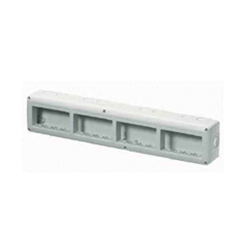 Carcasa aparenta pentru 16 module (4x4) orizontal IP40 SY/Gri - GW27008 - 8011564055315