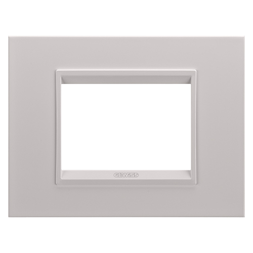 GW16203XL Rama Lux monocrom 3 module CH/Bej Satin - GW16203XL - 8034035070334
