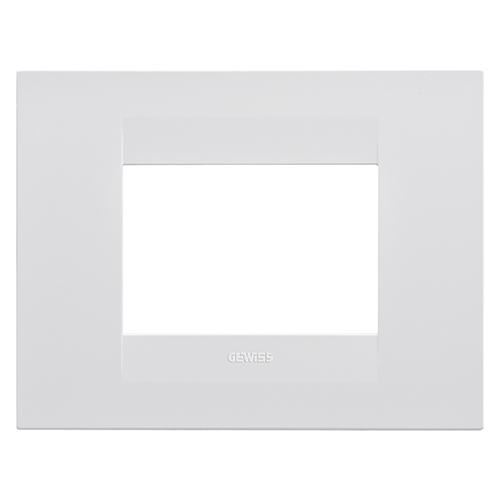 Rama gama Geo GW16403VW 3 module Chorus alb satin - GW16403VW - 8034035070471