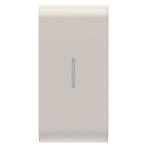GW13555S Carcasa Buton axial 1 comanda 1 modul CH/Bej Satin - GW13555S - 8034035097942