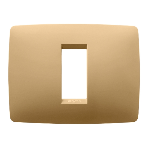 GW16101VO Rama One 1 modul CH/Auriu - GW16101VO - 8034035096389