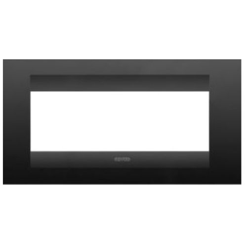 Rama GW16406VN Geo 6 module negru satin - GW16406VN - 8011564840935