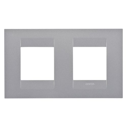 Rama Geo International 2+2 module Orizontal CH/Gri-titan - GW16423VT - 8011564767386