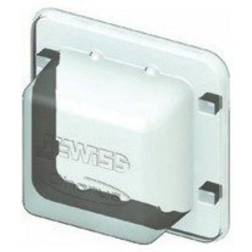 GW16871 Capac de protectie pentru vopsea 2 module CH/Transparent - GW16871 - 8011564427075