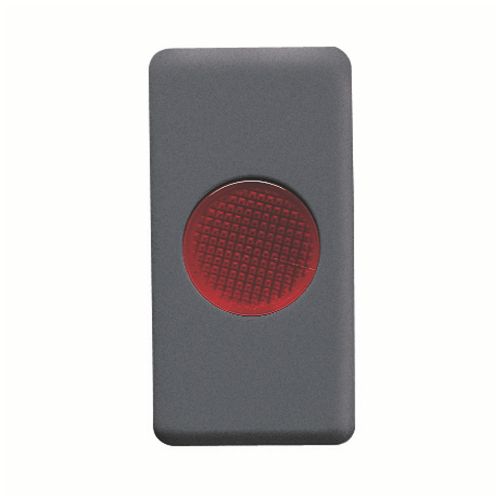 GW21603 Buton indicator Rosu 12/24/250V 1 modul SY/BK - GW21603 - 8011564129696