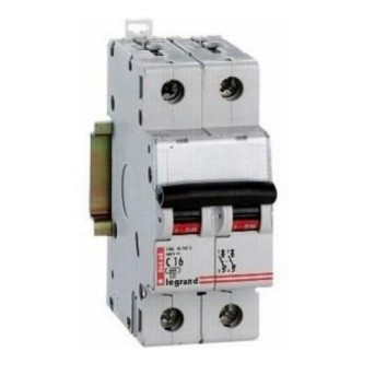 Disjunctor 419697 RX3 bipolar 16A C 4.5KA 2M - 419697 - 3245064196970 Disjunctor 419697 RX3 bipolar 16A C 4.5KA 2M - 419697 - 3245064196970