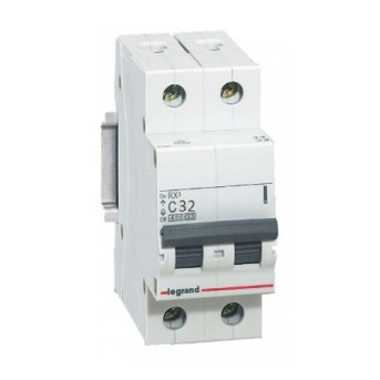 Disjunctor 419700 RX3 bipolar 32A C 4.5KA 2M - 419700 - 3245064197007 Disjunctor 419700 RX3 bipolar 32A C 4.5KA 2M - 419700 - 3245064197007