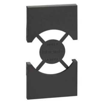 Capac / Tasta pentru priza KG03 Living Now 2 module Negru - KG03 - 8005543611456 Capac / Tasta pentru priza KG03 Living Now 2 module Negru - KG03 - 8005543611456