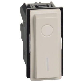 KM4002 Living Now Intrerupator iluminabil 2P 1 modul Nisip - BT-KM4002 - 8005543611807