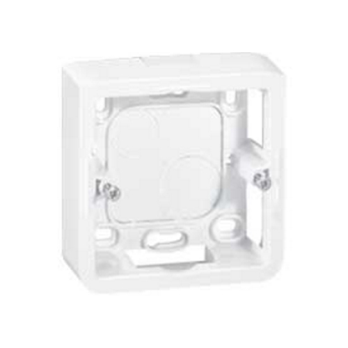 Mosaic Doza aparenta 2 module H30mm, Alb - 080280 - 3245060802806