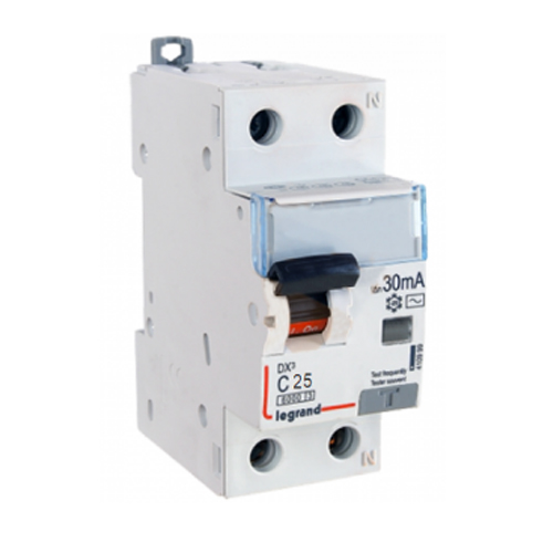 Disjunctor diferential 411004 RCBO 1P+N 25A C 10KA 30mA 2 module - LG-411004 - 3245064110044