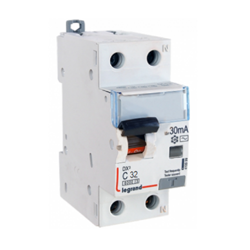 Disjunctor diferential 411005 RCBO 1P+N 32A C 10KA 30mA 2 module - LG-411005 - 3245064110051