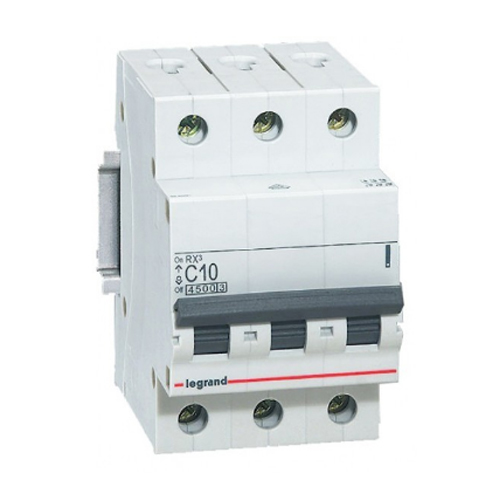 DJC 419706 RX3 Disjunctor tripolar 10A C 4.5KA 3M - LG-419706 - 3414970369000