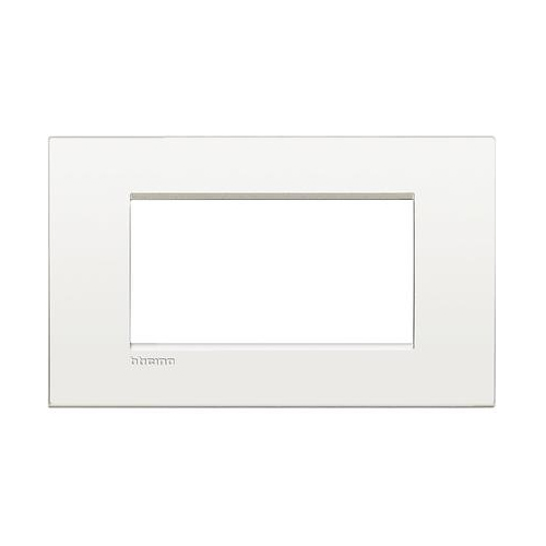 Rama LNC4804BN Living Light 4 module Alb Pur - LNC4804BN - 8005543481554