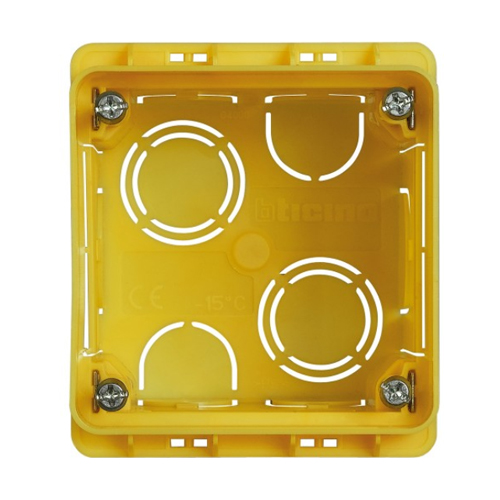 Doza speciala 502W Bticino 2m incastrata sub tencuiala - 502W - 8012199989952