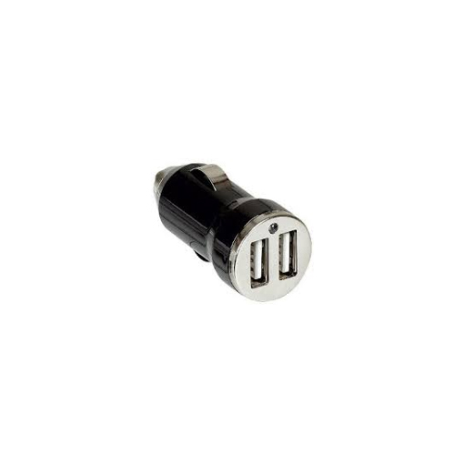 050682 Incarcator USB, auto, dual 12-24V 2.1A 5V, Negru - 050682 - 3414970010599