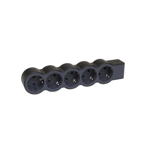 694578 Bloc multipriza mobil Standard 5 prize 2P+T Negru - LG-694578 - 3414971945784