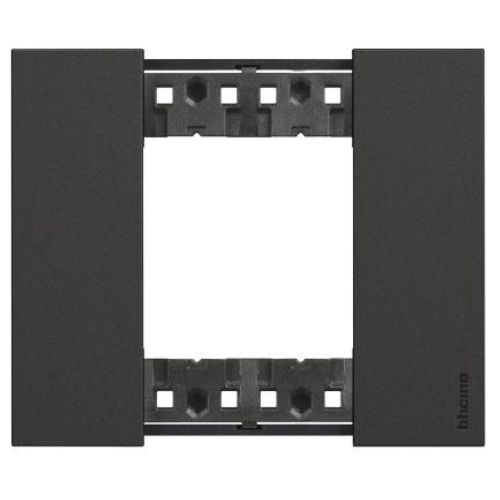 Rama KA4802KG Living Now 2 module Negru - KA4802KG - 8005543612682