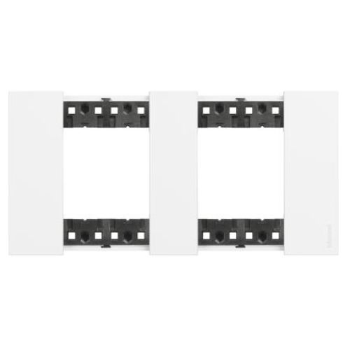 Rama KA4802M2KW Living Now 2+2 module Alb - KA4802M2KW - 8005543654279