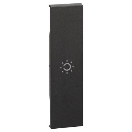Capac / Tasta KG01A Living Now cu simbol pentru 1 modul iluminabil Negru - KG01A - 8005543611227