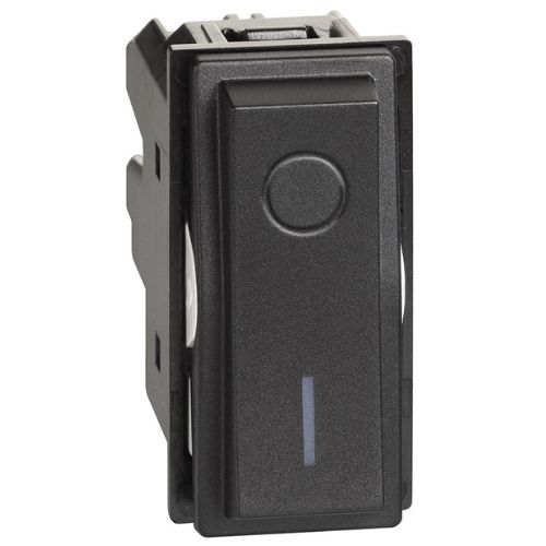 KG4002 Living Now Intrerupator iluminabil 2P 1 modul Negru - BT-KG4002 - 8005543611869