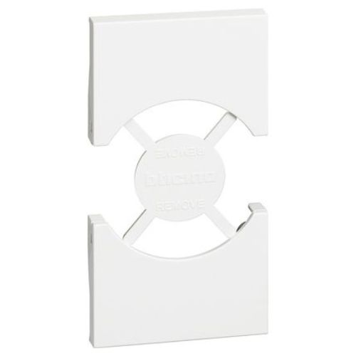 Capac / Tasta KW03 Living Now pentru priza 2 module Alb - KW03 - 8005543613535